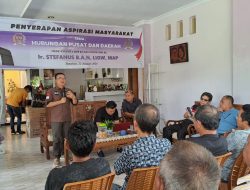 Stefanus BAN Liow Serap Aspirasi Masyarakat Soal Hubungan Pusat dan Daerah