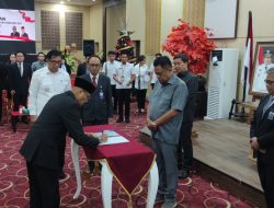 Kepala BPKP Sulut Bambang Ari Setiono Dikukuhkan Gubernur Olly Dondokambey