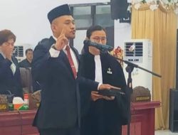 Sah!!! Marvel Dicky Makagansa Resmi Sebagai Anggota DPRD Sangihe