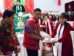 GMIM Betlehem Lewet Langowan Dapat Bantuan 305 Juta dari Gubernur Olly