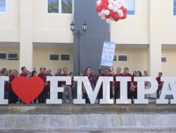Momen Dies Natalis ke- 23 FMIPA, Rektor Unsrat Resmikan 2 Gedung Baru