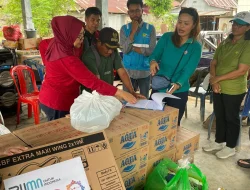 PLN UP3 Palu Berikan Bantuan kepada Korban Banjir di Kabupaten Parigi Moutong dan Donggala