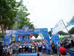 Gaungkan Spirit Green Lifestyle, PLN Sukses Gelar PLN Mobile Color Run 2024
