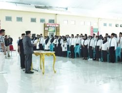 Pengukuhan Perpanjangan Masa Jabatan BPD Kabupaten Bolmut