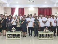 Pengurus LPPD Sangihe Periode 2024 – 2028 Dikukuhkan Penjabat Bupati Wounde