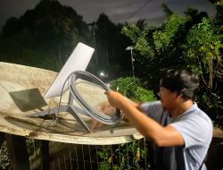 Masyarakat Kinaleosan Akhirnya Menikmati Internet Gratis Berkat Jenderal Tuejeh