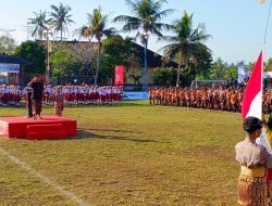Rayakan HUT RI, Relawan BUMN di Jembrana Gelar Upacara dan Berbagai Kegiatan Sosial