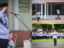 Upacara Peringatan Hari Guru Nasional dan HUT PGRI ke-79 di Sangihe Berlangsung Khidmat