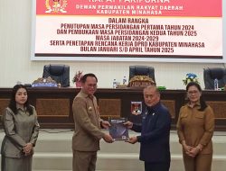Bupati Noudy Tendean Ikuti Paripurna Tutup-Buka Masa Sidang di DPRD Minahasa