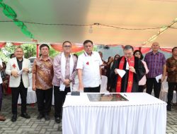 Gubernur Sulut Olly Dondokambey Resmikan Gedung GMIM Abraham Matungkas