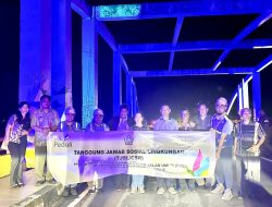 Dukung Pembangunan Daerah Kabupaten Kepulauan Sangihe, PLN Salurkan TJSL Penerangan Jalan Umum