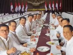 Bersinergi Satu Komando, Gubernur Yulius dan Kepala Daerah se- Sulut Makan Bersama