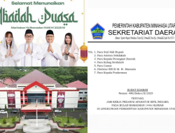 Nyaman Beribadah, Pemkab Minut Sesuaikan Jam Kerja ASN di Bulan Puasa