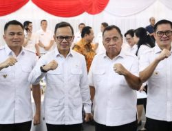 Anggaran Pemkab Minut Action, Bupati Joune Ganda Hadiri Rakor Soal APBD