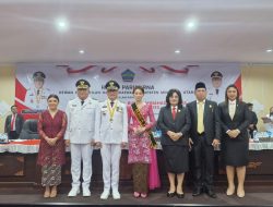 Rapat Paripurna, Bupati Minut Harapkan Dukungan DPRD untuk Efisiensi dan Stabilitas