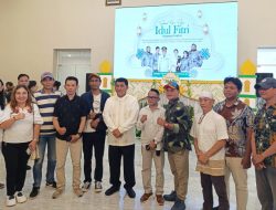 Gubernur Yulius Selvanus Gelar Silahturahmi Lebaran di Rumah Dinas