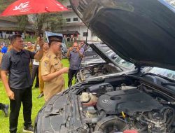 Bupati Joune Ganda Sidak Aset Kendaraan Pemkab Minut, Tegaskan Disiplin Penggunaan
