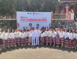 Upacara Hardiknas dan Hari Otda 2025, Pemkab Minut Salurkan Beasiswa dan SK CPNS