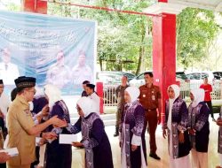 Bupati Joune Ganda Lepas 31 Calon Jemaah Haji Minut, Titip Doa untuk Daerah Tercinta