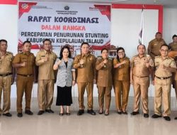 Rakor Penurunan Stunting di Talaud, Pj Bupati Manumpil: Partisipasi Warga adalah Kunci