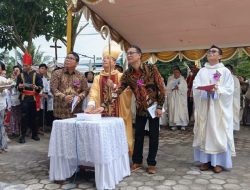 Gereja Paroki Airmadidi Diresmikan, Kadis Robby Parengkuan Hadir Wakili Joune Ganda