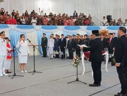 Resmi dilantik Gubernur YSK, WT-AGB Nahkodai Talaud 5 Tahun Kedepan