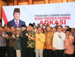 Bupati Joune Ganda Hadiri Pelantikan Dewan Pengurus ADKASI dan Seminar Strategis