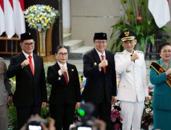Joune Ganda Hadiri Pelantikan Bupati dan Wakil Bupati Kepulauan Talaud 2025–2030