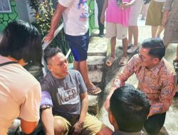 Bupati Joune Ganda Pimpin Langsung Penanganan Korban Kebakaran KM Barcelona 5