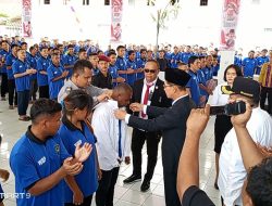 Momentum HUT ke-80 RI, Walikota Hengky Beri Remisi bagi Ratusan Warga Binaan Lapas Bitung