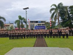 Upacara Hari Juang Polri 2025 di Polres Bitung Berlangsung Khidmat