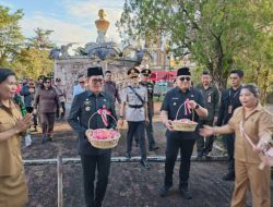 Bupati dan Wabup Minut Ziarah ke Makam Pahlawan Maria Walanda Maramis