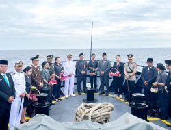 PN/Perikanan Bitung Gelar Tabur Bunga di Laut Peringati HUT ke-80 Mahkamah Agung
