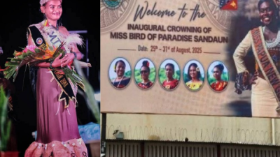 Carol Lynee Dinobatkan Miss Sandaun 2025 di Momen Hari Kemerdekaan Papua Nugini