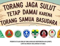 OKP Lintas Iman Termasuk Pemuda Katolik Sulut Nyatakan Sikap Jaga Kedamaian