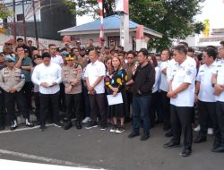 807 Personel Kawal Aksi Damai Aliansi Bitung Bergerak di DPRD