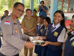 Program Makan Bergizi Gratis Resmi Diluncurkan di Talaud, Kapolres Turut Hadir
