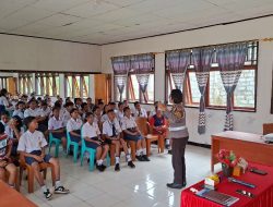 Polres Bitung Gelar Penyuluhan Stop Bullying di SMP Negeri 9 Mawali
