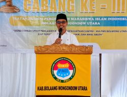 Gelar Muscab ke- III IKA PMII Bolmut 2025, Bupati Sirajudin Lasena sampaikan ini..!