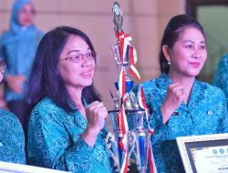 Dipimpin Ellen Honandar-Sondakh, TP-PKK Bitung Juara Umum PKK Sulut 2025