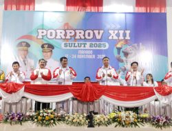 Dibuka Gubernur Yulius Selvanus, Opening Ceremony Porprov XII Sulut Berlangsung Spektakuler