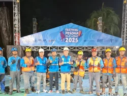 Listrik Andal PLN Sukses Terangi Festival Pesona Selat Lembeh 2025