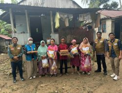 Aksi Solidaritas Tanpa Tunda: PLN UP3 Tolitoli dan YBM PLN Salurkan 70 Paket Sembako Untuk Korban Banjir