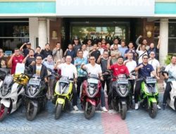 Dirut PLN Apresiasi Kreativitas Modifikasi Motor Listrik Rombongan Touring