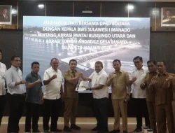Serius Tangani Abrasi Pantai, Bupati Boltara Bertemu Kepala BWS Sulawesi I