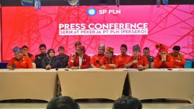 SP PLN Gelar Konferensi Pers Gugatan RUPTL 2025–2034