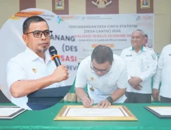 Bupati Boltara Sirajudin Lasena Canangkan Desa Cantik dan Sosialisasikan Sensus Ekonomi 2026