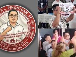 Masyarakat Tombuluan Inginkan Perubahan, Roger Pinontoan Resmi Sebagai Calon Hukum Tua
