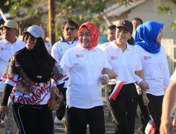 Ketua dan Wakil Ketua TP-PKK Boltara Hadiri Pencanangan HUT ke-81 Kemerdekaan RI Tingkat Kabupaten