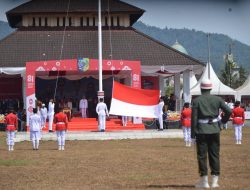 Bupati Sirajudin Lasena Jadi Irup Kemerdekaan Republik Indonesia 81 Tingkat Kabupaten Bolaang Mongondow Utara 2026